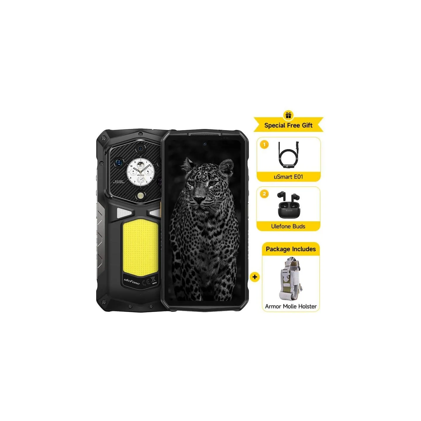 Ulefone MOBILE PHONE ARMOR 29 ULTRA/16GB/1TB MARVEL BLACK ULEFONE