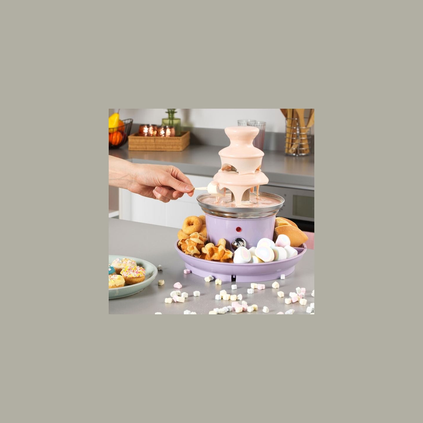 Giles & Posner EK3428GSPPVDE Chocolate Fountain