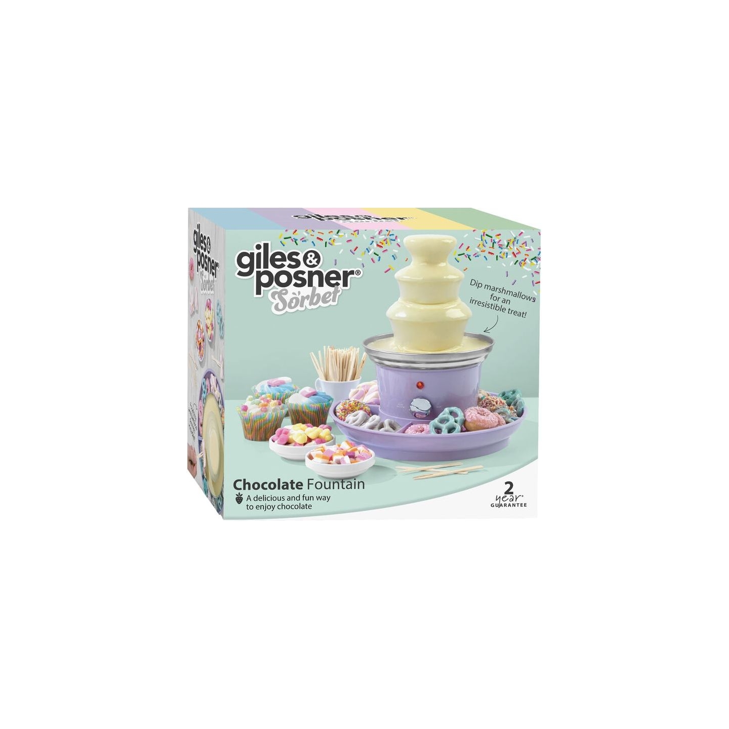 Giles & Posner EK3428GSPPVDE Chocolate Fountain