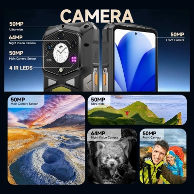 Ulefone MOBILE PHONE ARMOR 29 ULTRA/16GB/1TB MARVEL BLACK ULEFONE