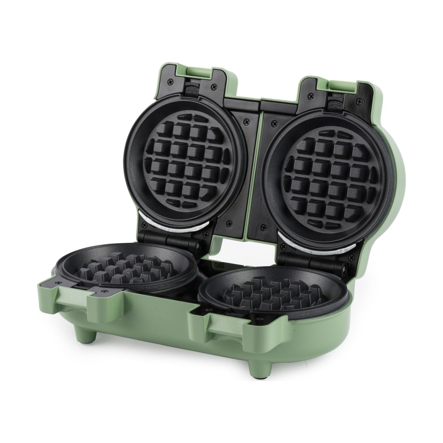 Giles & Posner EK5922GSGRVDE Double Waffle Maker