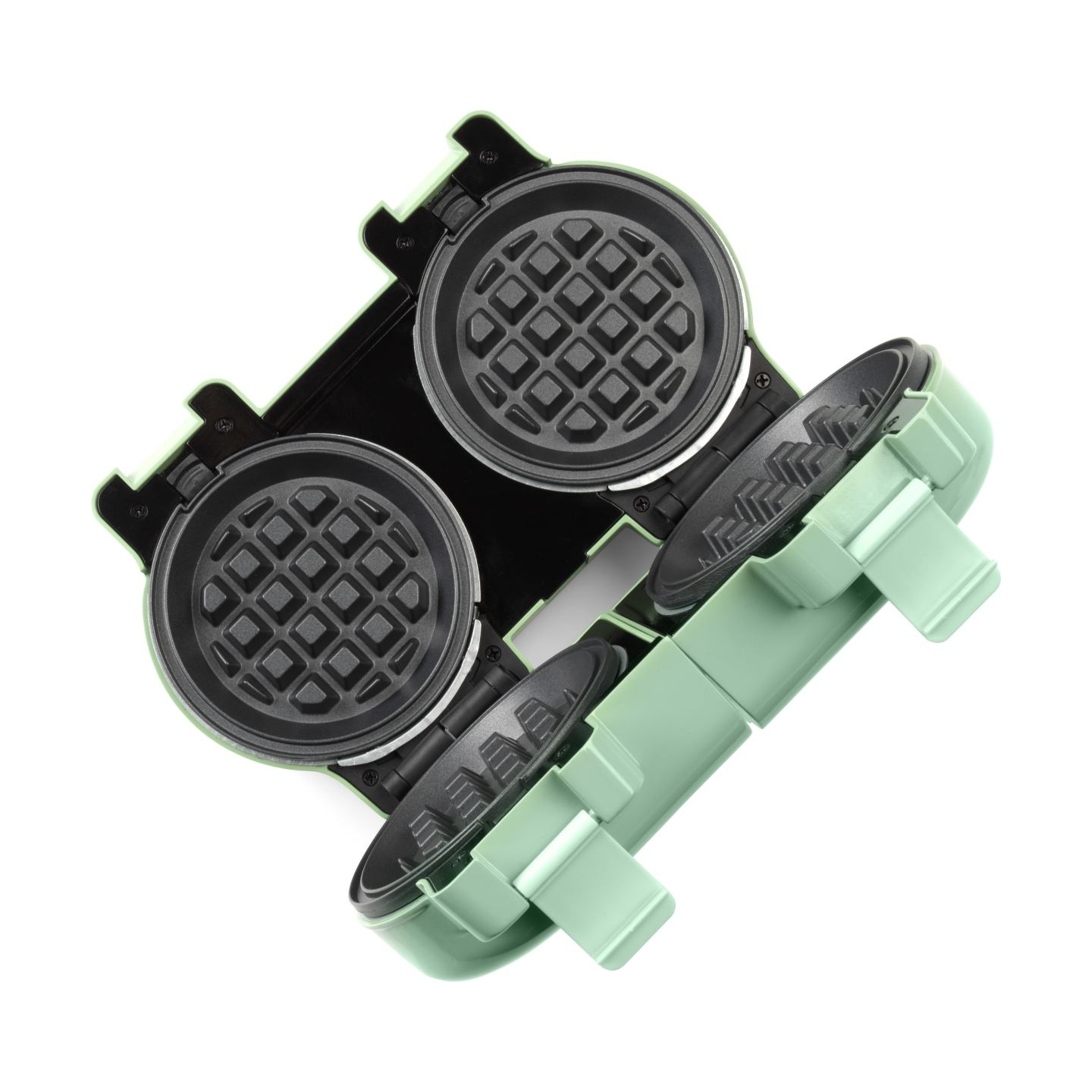 Giles & Posner EK5922GSGRVDE Double Waffle Maker