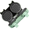 Giles & Posner EK5922GSGRVDE Double Waffle Maker