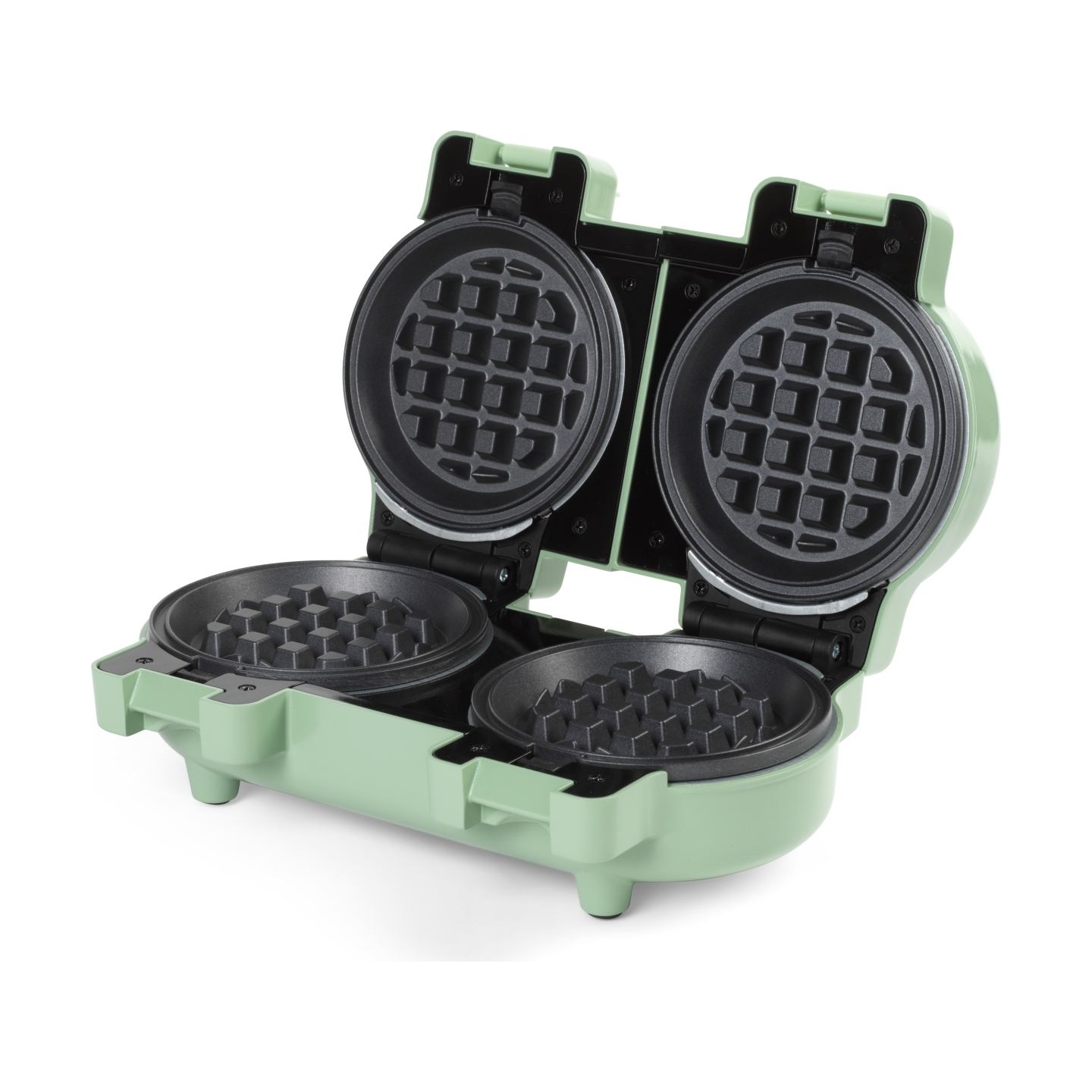Giles & Posner EK5922GSGRVDE Double Waffle Maker