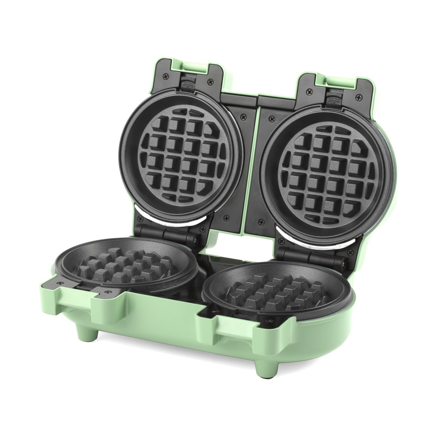 Giles & Posner EK5922GSGRVDE Double Waffle Maker