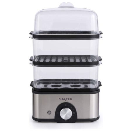 Salter EK5885VDE Compact 3-Tier Steamer