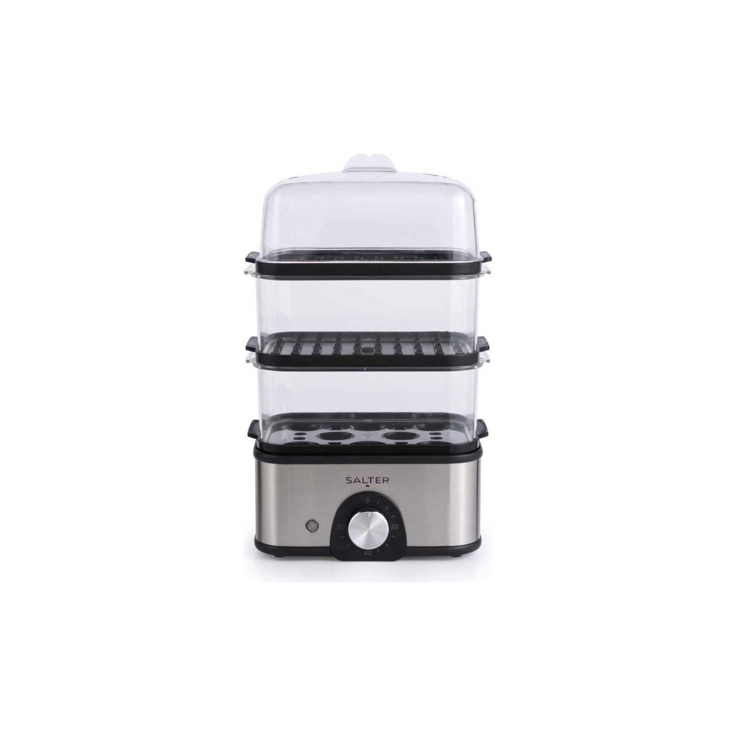 Salter EK5885VDE Compact 3-Tier Steamer