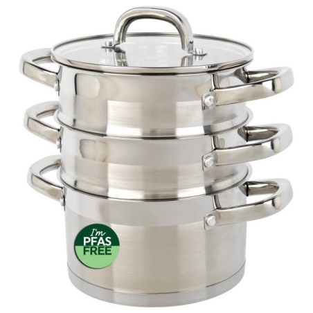 Salter BW13906 Timeless 18 cm 3-Tier Steamer