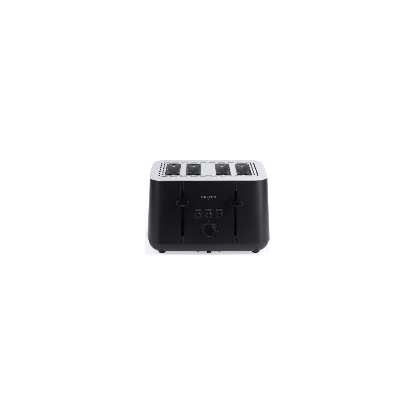Salter EK5565MBLKFVDE Kuro 4-Slice Toaster