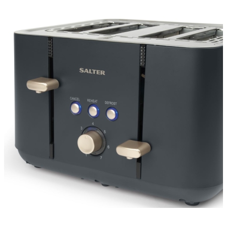 Salter EK5565BGRYFVDE Marino 4-Slice Toaster