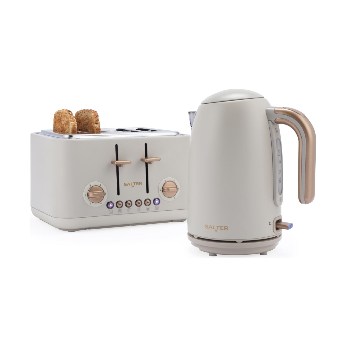 Salter EK5823OBVDE Pebble 4-Slice Toaster
