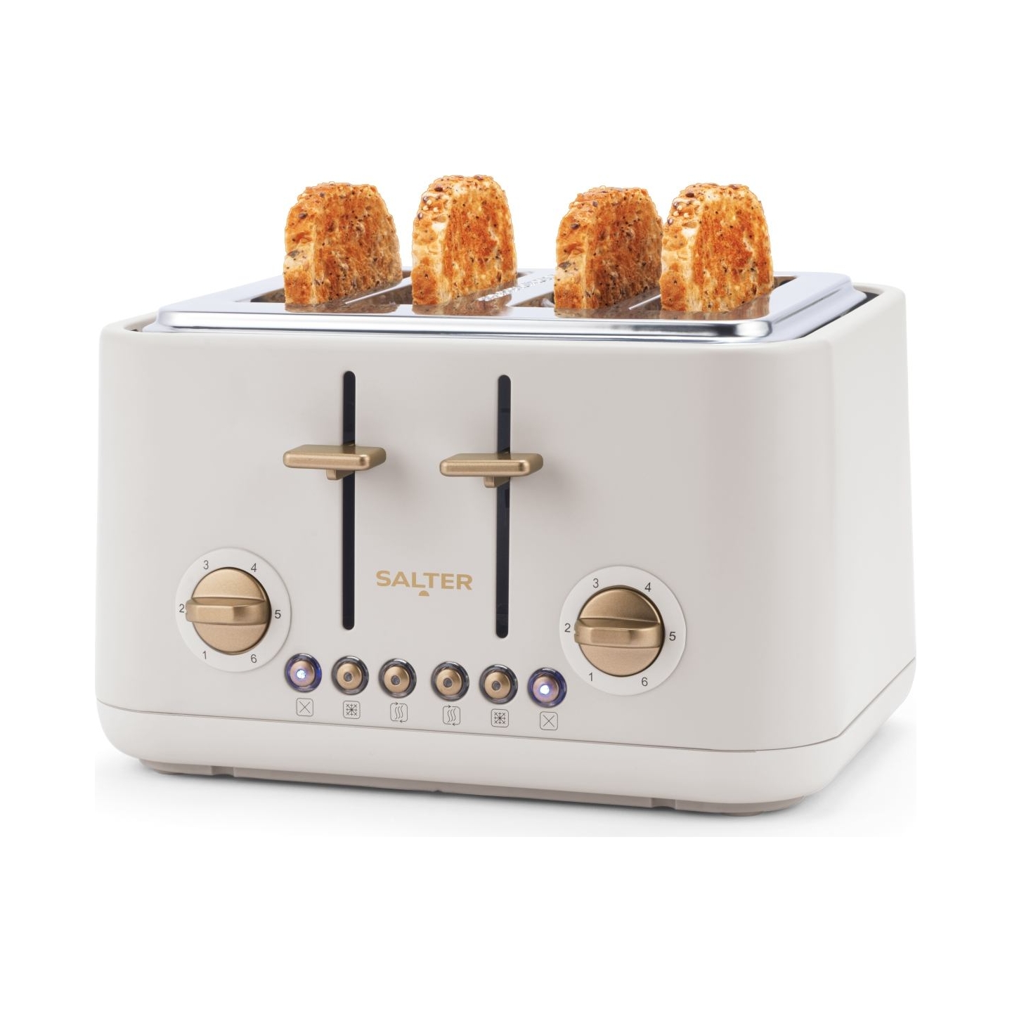 Salter EK5823OBVDE Pebble 4-Slice Toaster