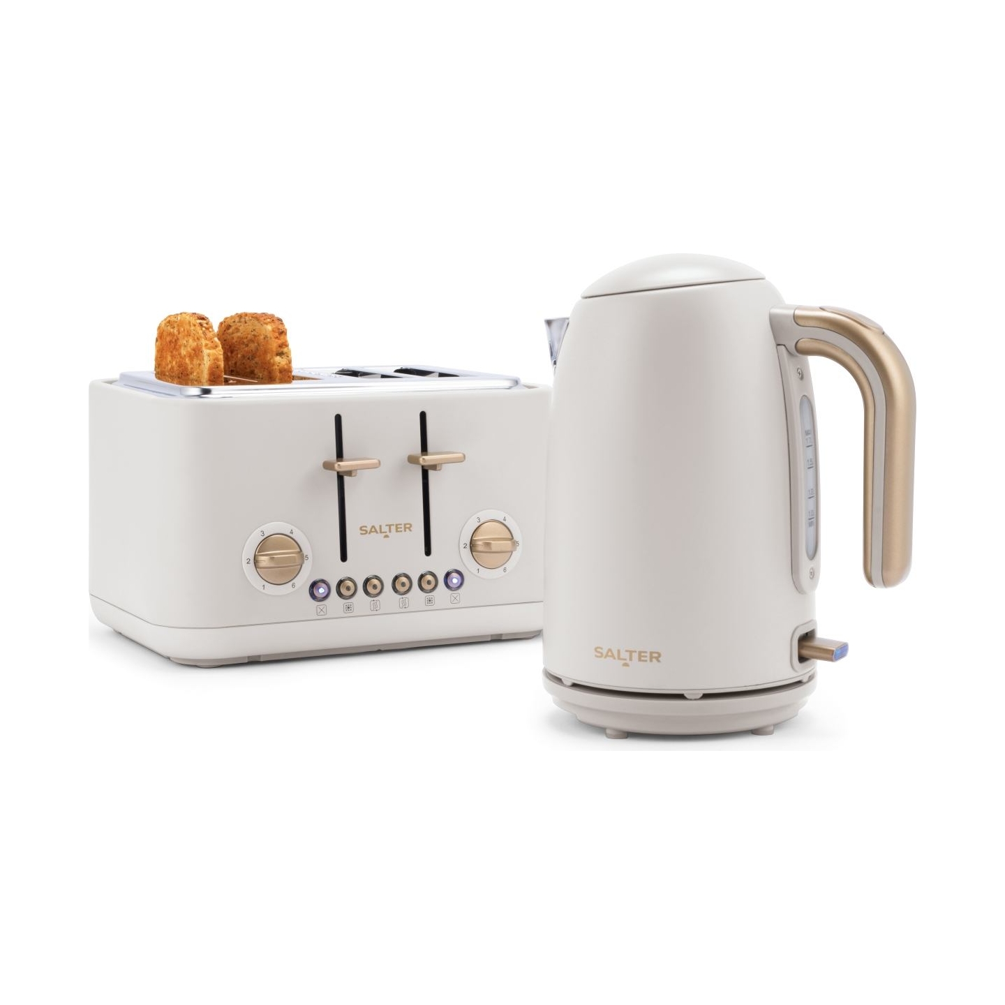 Salter EK5823OBVDE Pebble 4-Slice Toaster