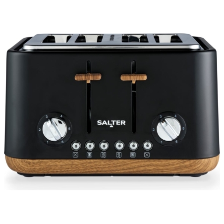 Salter EK5823BLKVDE Toronto  4-Slice Toaster
