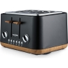 Salter EK5823BLKVDE Toronto  4-Slice Toaster
