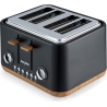 Salter EK5823BLKVDE Toronto  4-Slice Toaster