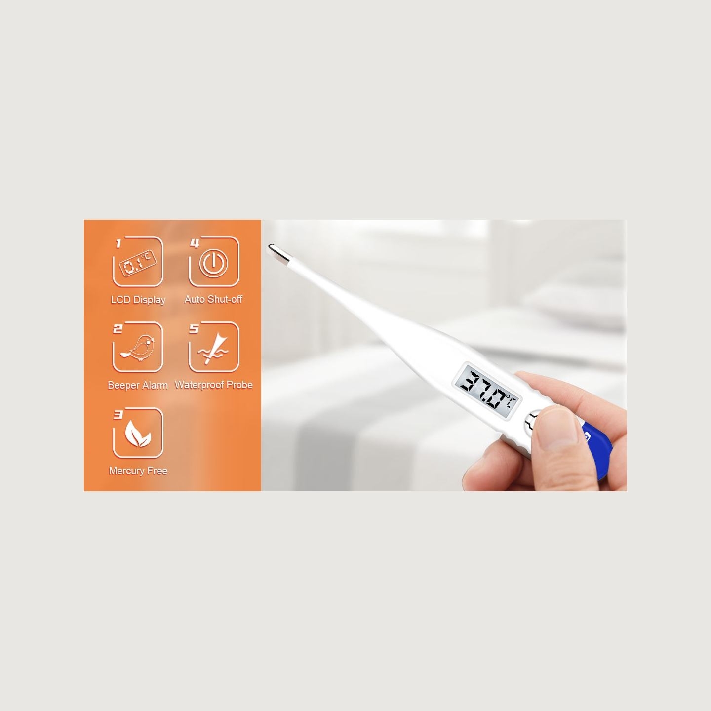 Genial T12L Digital Thermometer