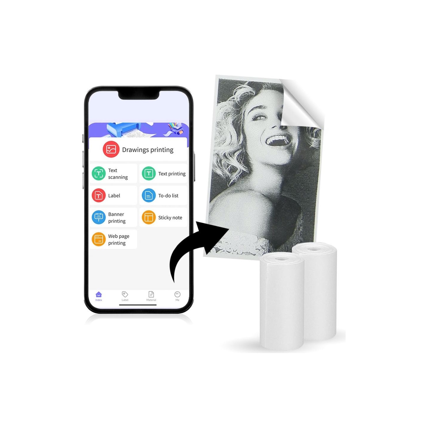 Easypix InstantFUN Pocket Printer P1 10102
