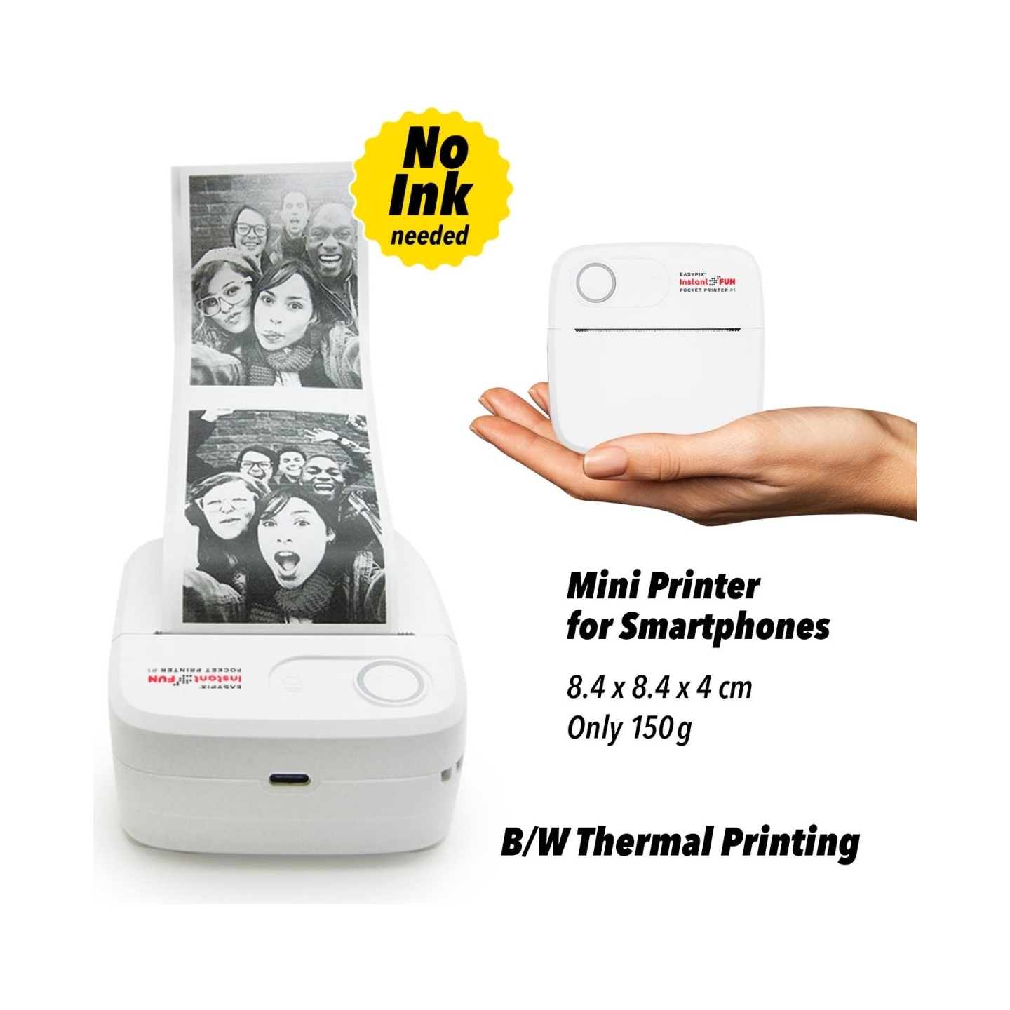 Easypix InstantFUN Pocket Printer P1 10102