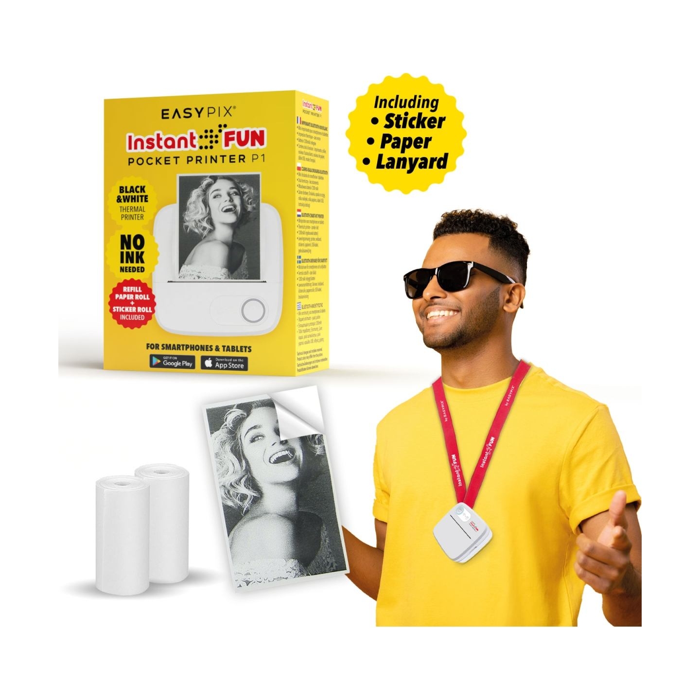Easypix InstantFUN Pocket Printer P1 10102