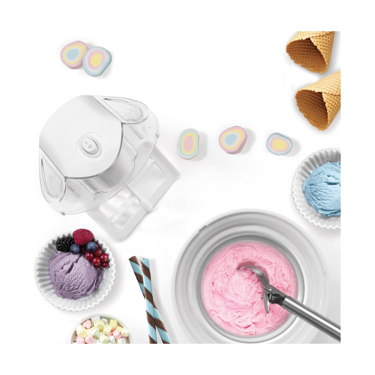 Giles & Posner EK5014GSBLFVDE Ice Cream Maker
