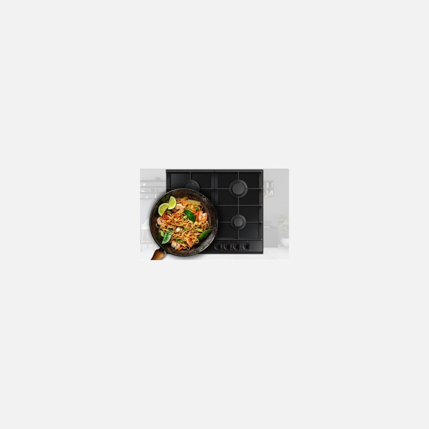 MPM -60-GMH-19 Gas Hob glass