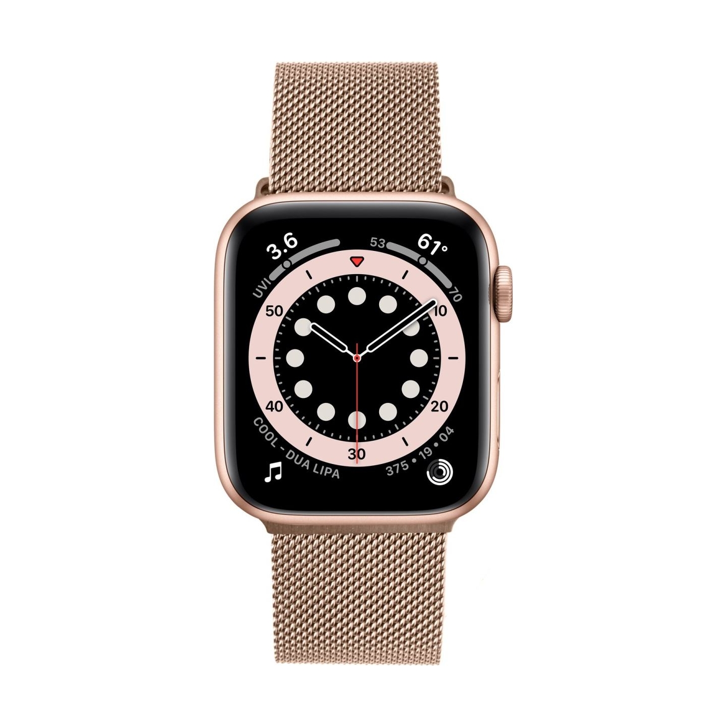 Fixed | Mesh Strap for Apple Watch 38/40/41mm | Rose gold
