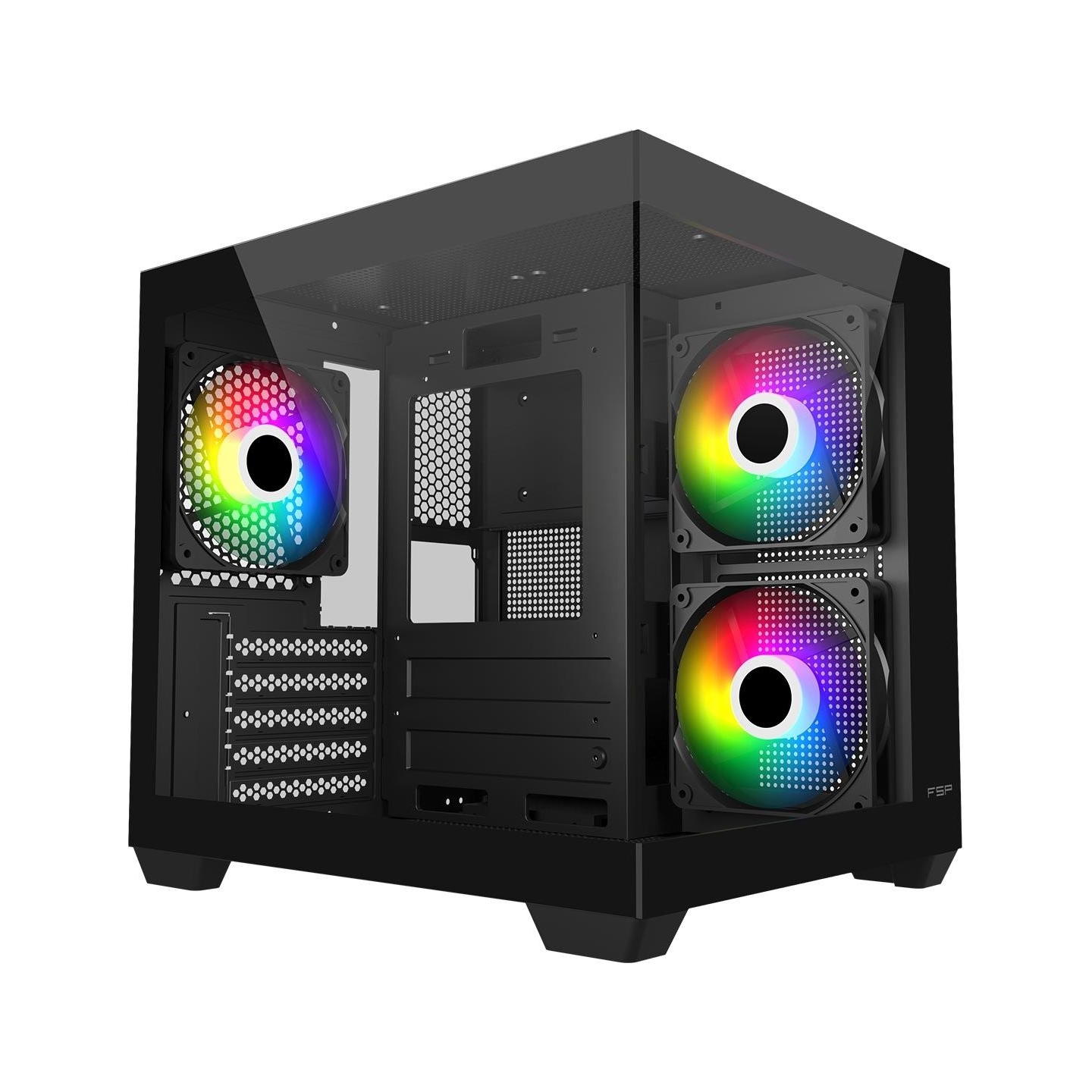 FSP Case | S140-BA | Mini-ITX, uATX(M-ATX) | Black