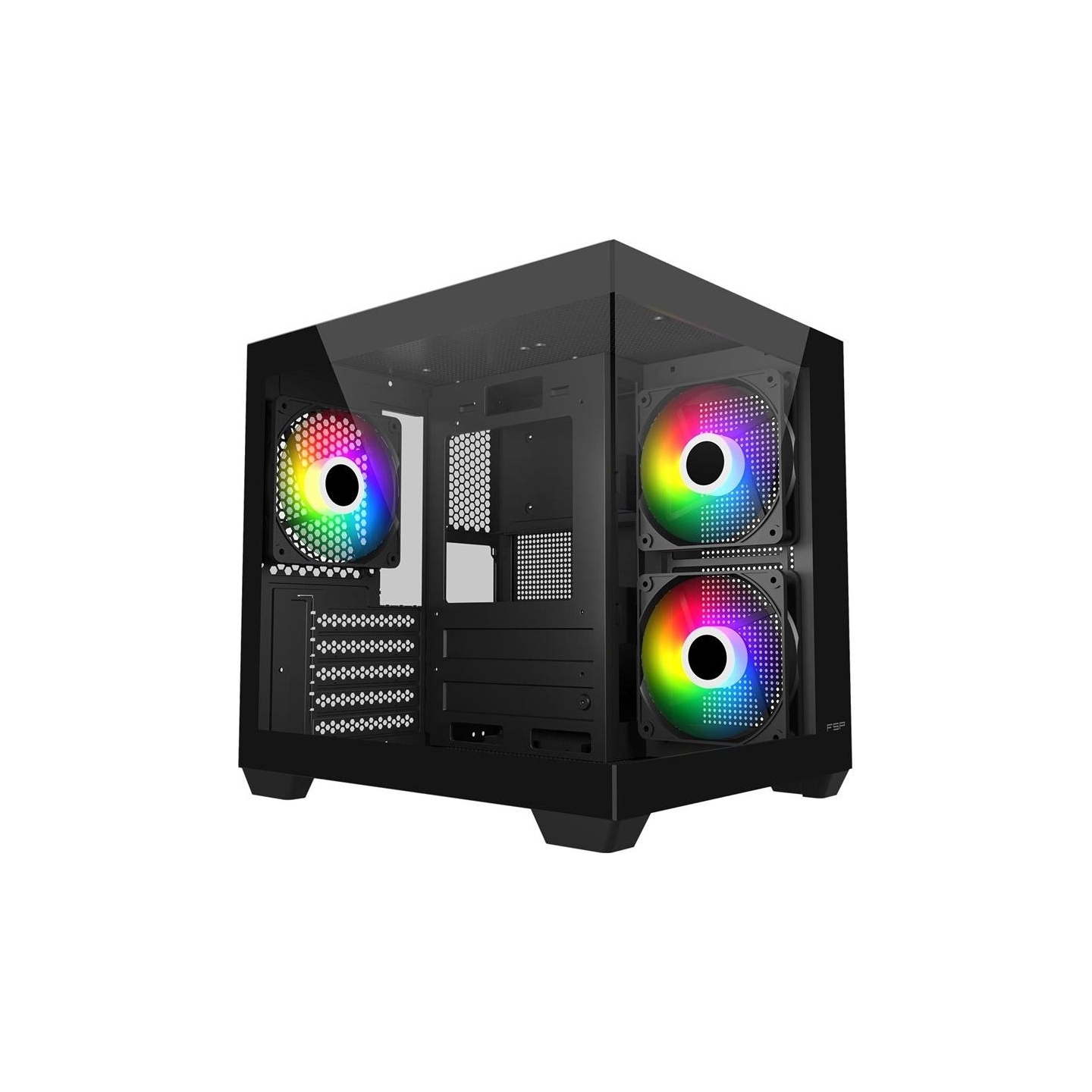 FSP Case | S140-BA | Mini-ITX, uATX(M-ATX) | Black