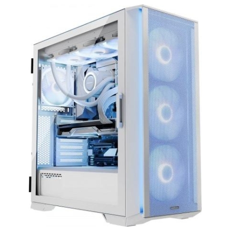 Modecom Computer cases ARGB HORIZON FLOW MIDI White