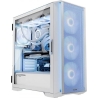 Modecom Computer cases ARGB HORIZON FLOW MIDI White