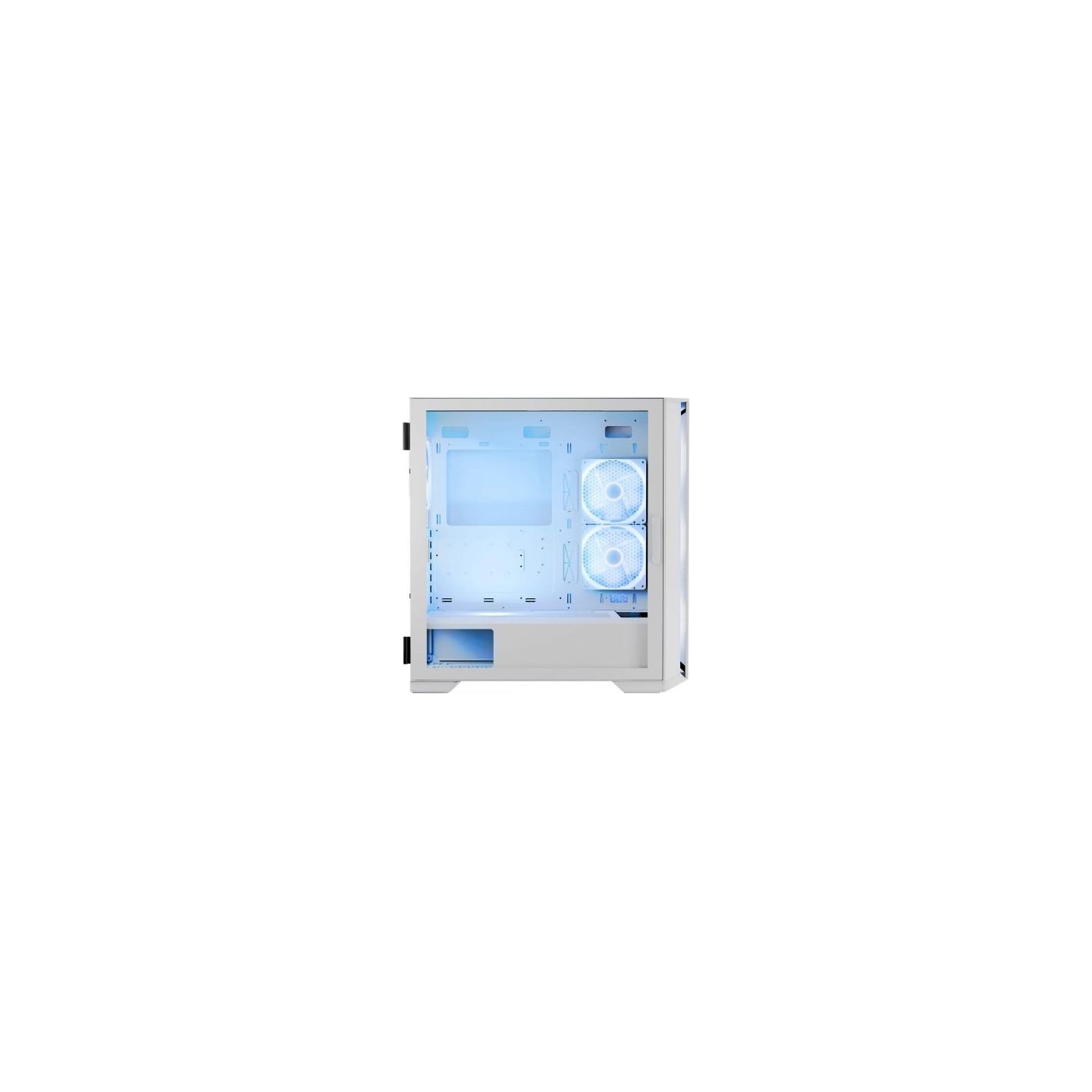 Modecom Computer cases ARGB HORIZON FLOW MIDI White