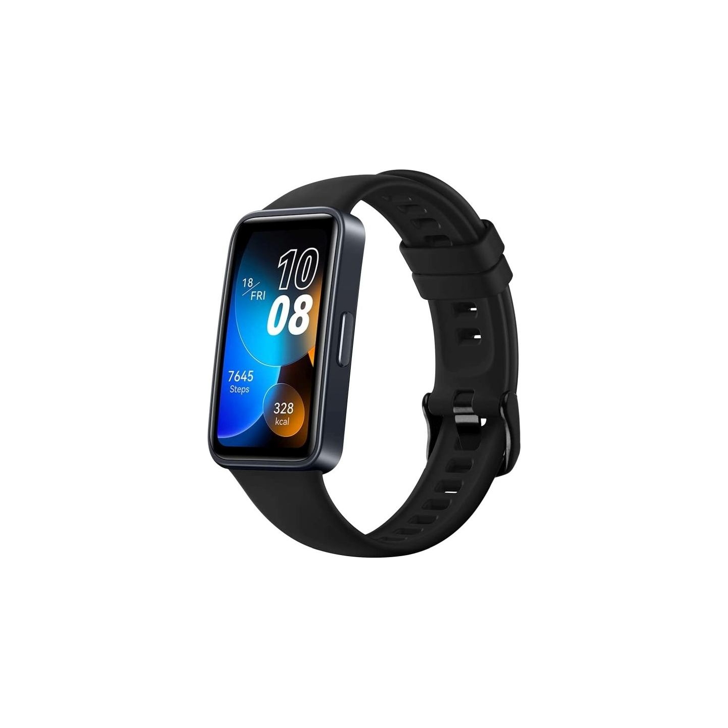 Fixed | Silicone Strap for Huawei Band 8/9/10 | Black