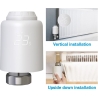Tellur Smart WiFi Thermostatic Radiator Valve RVSH1 LED white