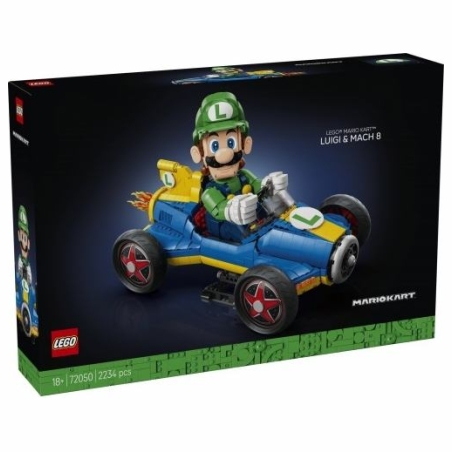 Lego Super Mario 72050 Mario Kart - Luigi i Mach 8 Blocks