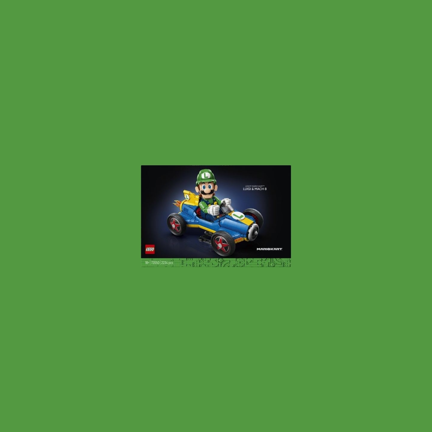 Lego Super Mario 72050 Mario Kart - Luigi i Mach 8 Blocks
