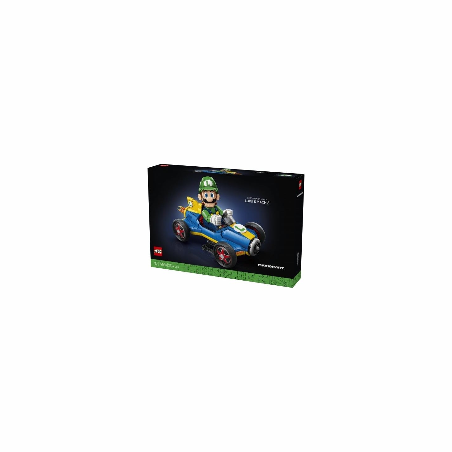 Lego Super Mario 72050 Mario Kart - Luigi i Mach 8 Blocks