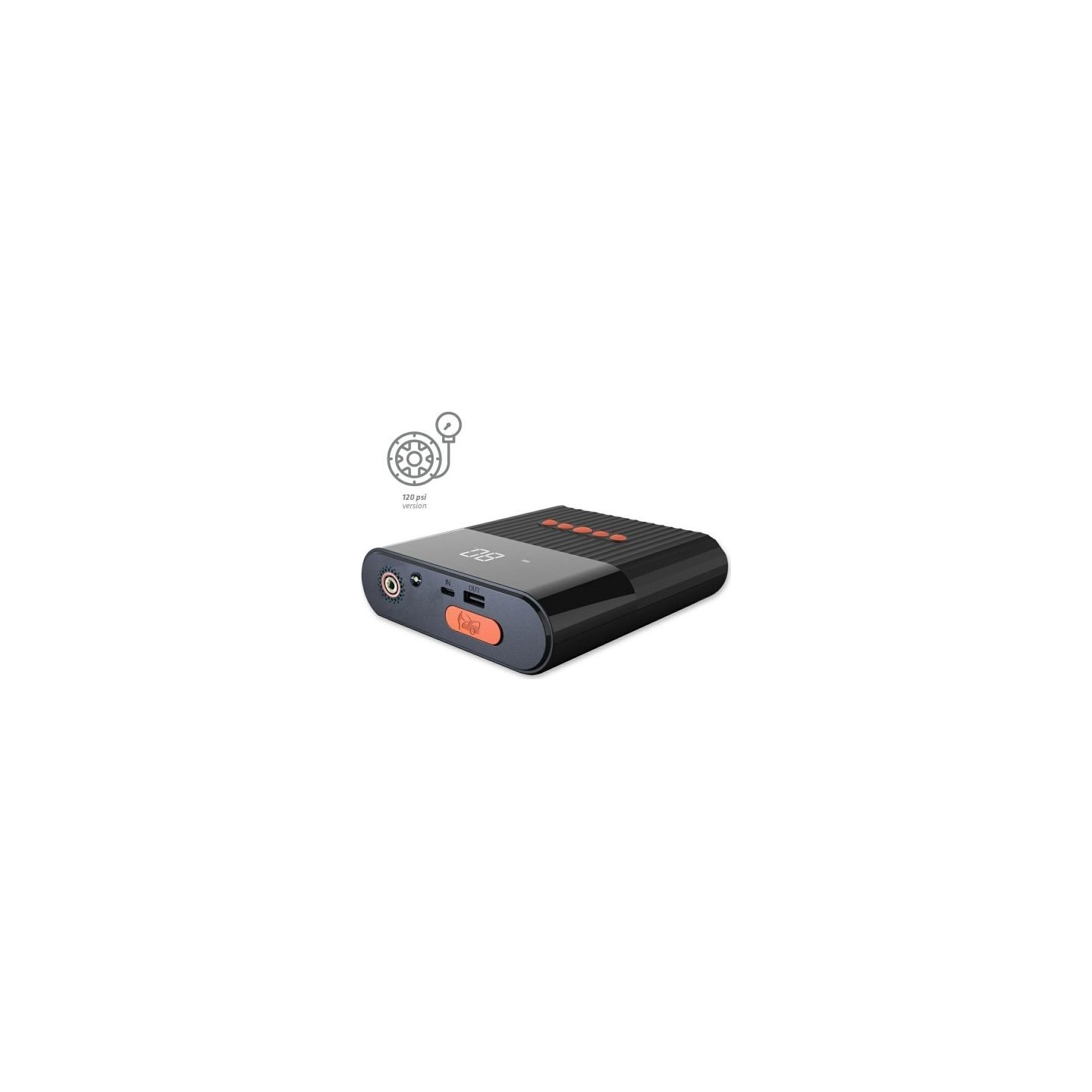 4Smarts Powerbank Jump Starter 8800mAh compresor light