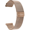 Fixed | Mesh Strap with Quick Release 20mm for Smartwatch | Rose gold