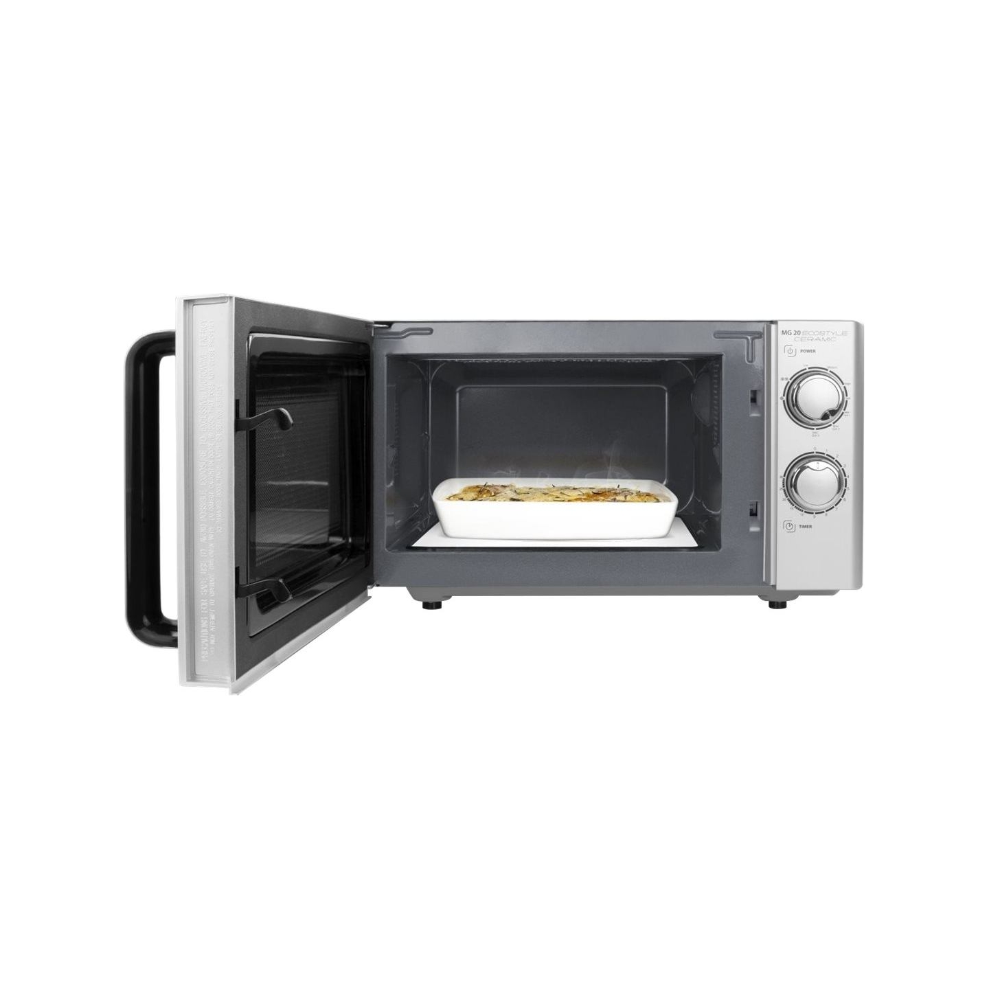 Caso | Ecostyle Ceramic | 03316 | Free standing | 700 W | Grill | Silver