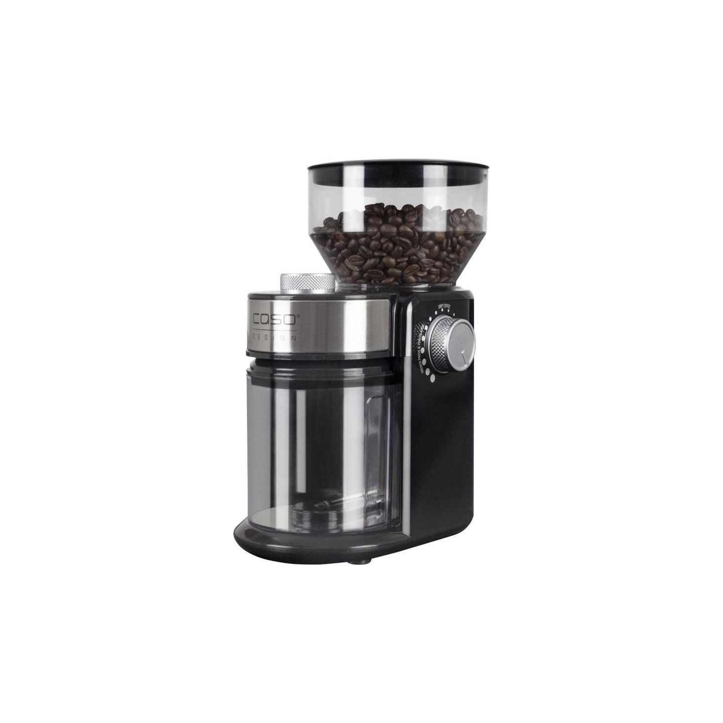 Caso | Coffee grinder | Barista Crema | 150 W | Coffee beans capacity 240 g | Number of cups 12 pc(s) | Black