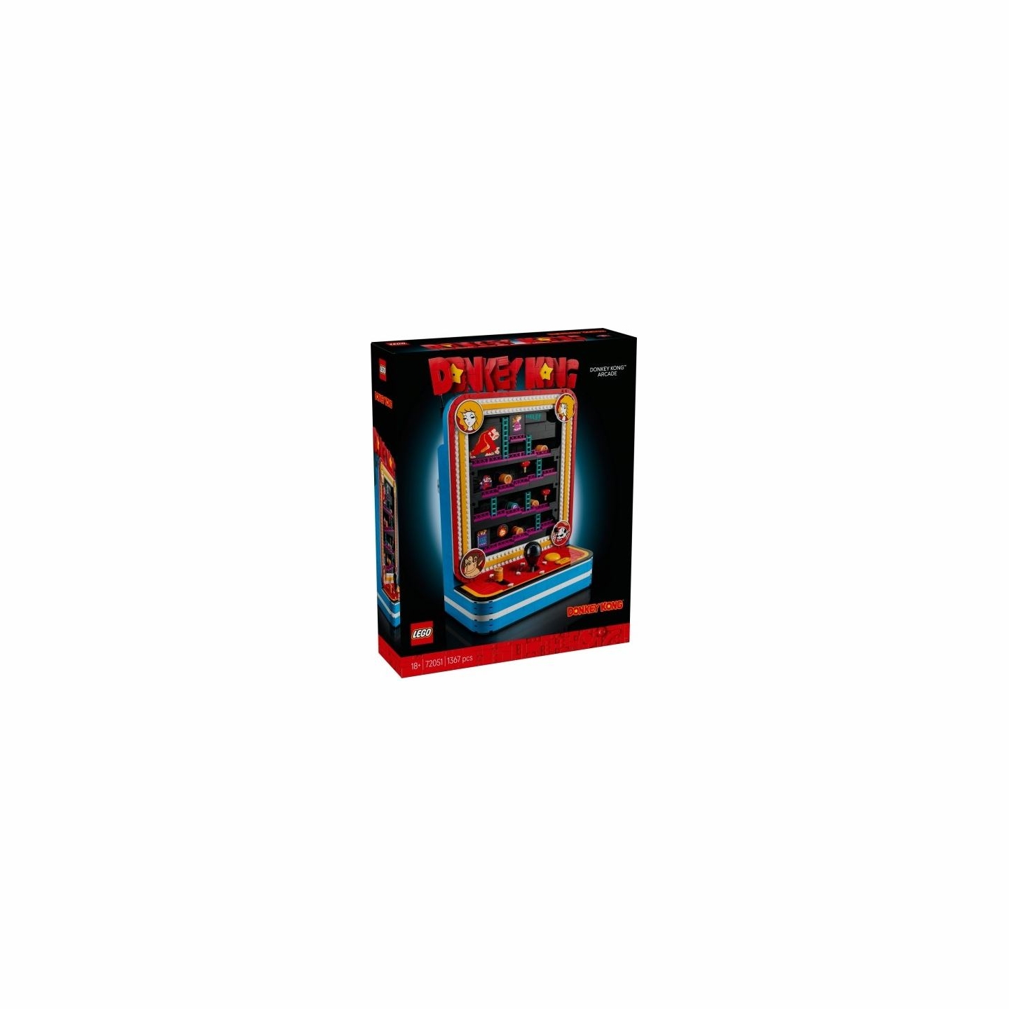 Lego Bricks Super Mario 72051 Donkey Kong Arcade Machine
