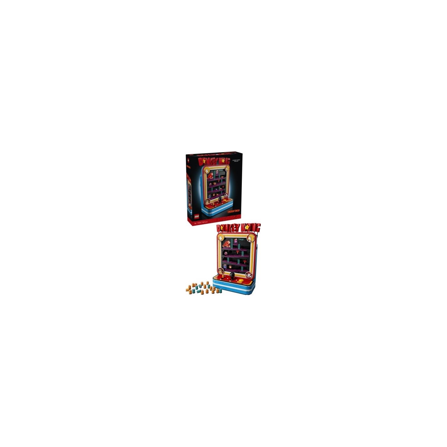 Lego Bricks Super Mario 72051 Donkey Kong Arcade Machine