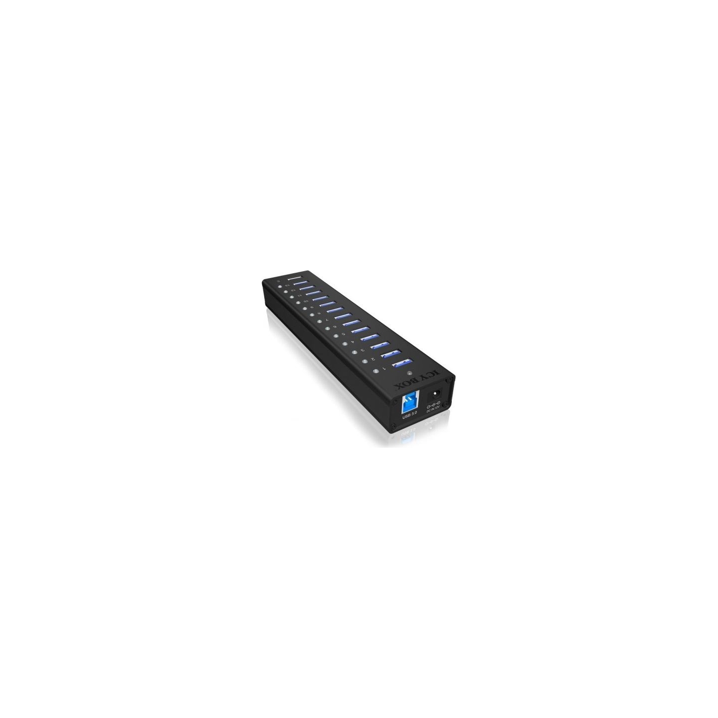Icybox IB-AC6113 active HUB/Aluminium