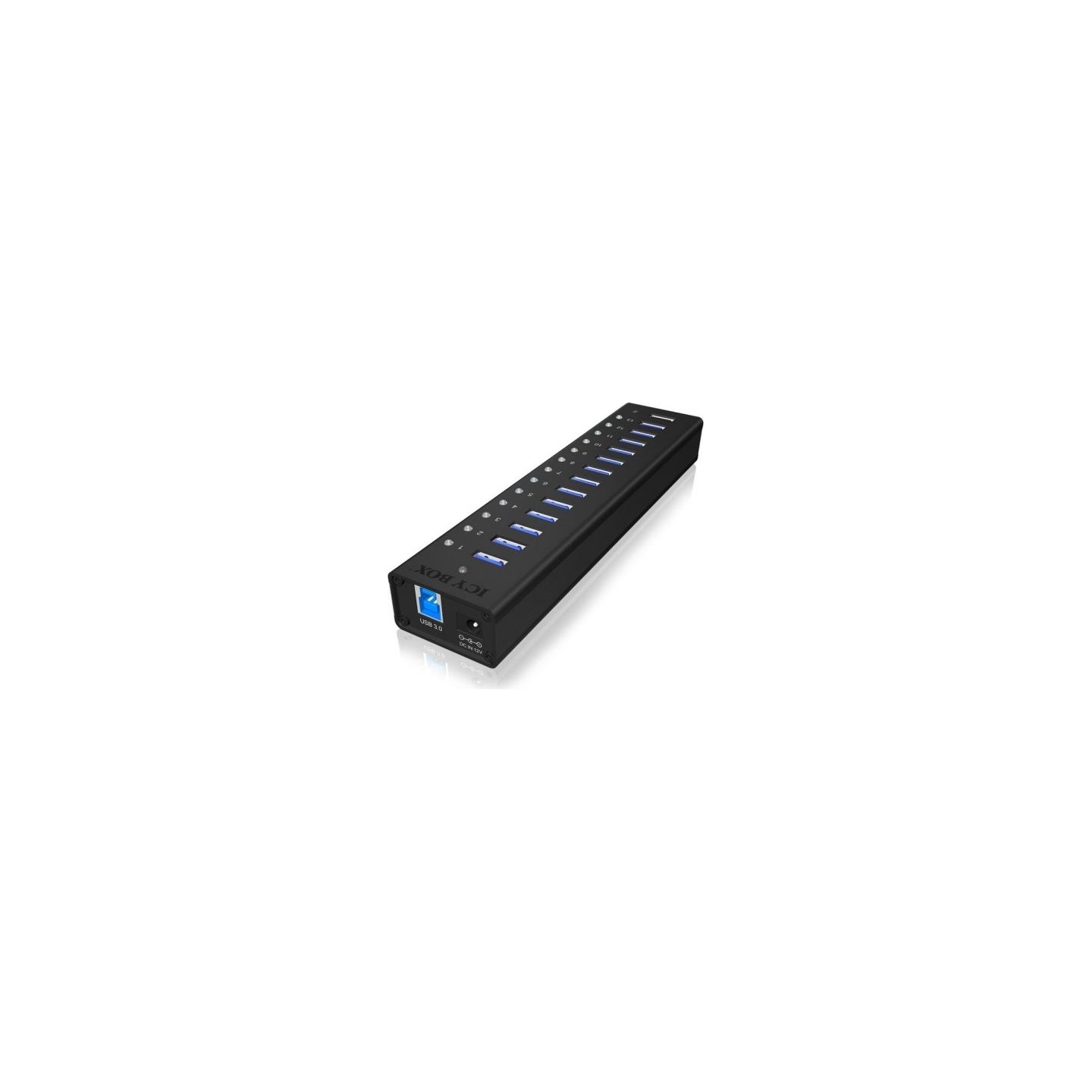 Icybox IB-AC6113 active HUB/Aluminium