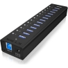 Icybox IB-AC6113 active HUB/Aluminium