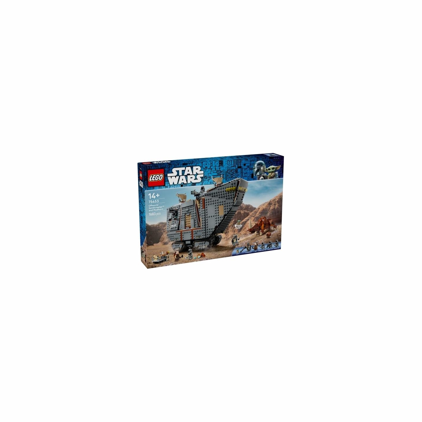 Lego Bricks Star Wars 75453 Offworld Sandcrawler and Mudhorn