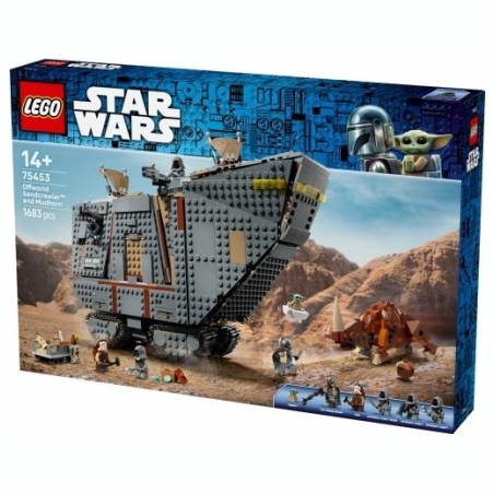 Lego Bricks Star Wars 75453 Offworld Sandcrawler and Mudhorn