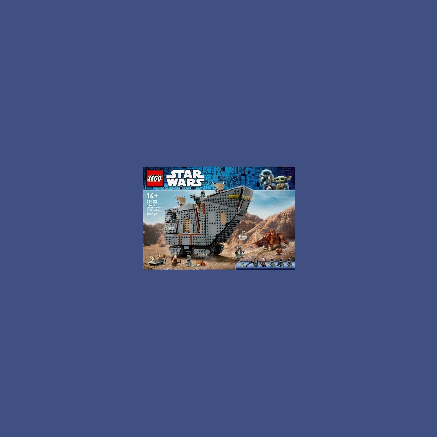 Lego Bricks Star Wars 75453 Offworld Sandcrawler and Mudhorn