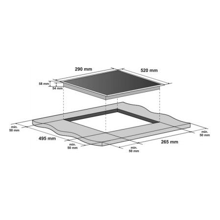 MPM Induction hob MPM-30-IM-18